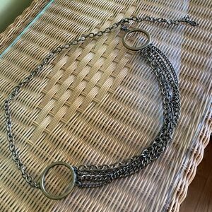 GAP Women's Silver Chain Belt